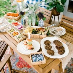 Mud Pie Grill Platter Set, 12