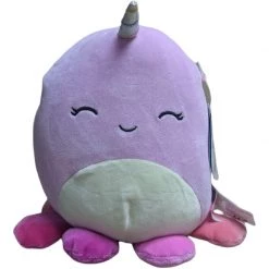 Squishmallows 8" Davina Pink Octopus Unicorn Plush, Brand New With Tag Toys For All Ages