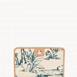 Outlet Setauket Gifts Store 18 Spartina 449 Daise Seascape Snap Wallet