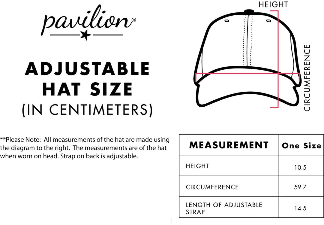 Pavilion Gift Company USA-Navy Adjustable Hat, Blue, One Size Pavilion Gift Co. 5 Pavilion Gift Company USA-Navy Adjustable Hat, Blue, One Size Pavilion Gift Co.