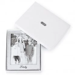 Mud Pie Microbead Metal Frame Photo, 8 X 10"