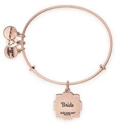 Alex And Ani Bride Charm Bangle, Rose Gold