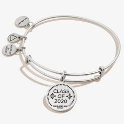 Alex And Ani Class Of 2020 Charm Bangle RAFEALIAN SILVER