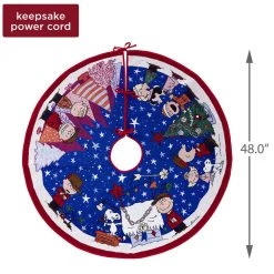 Hallmark Keepsake 2019 Peanuts A Charlie Brown Christmas Tree Skirt With Light 5 Hallmark Keepsake 2019 Peanuts A Charlie Brown Christmas Tree Skirt With Light