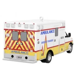 Hallmark Keepsake 2019 Chevrolet 2012 G4500 Ambulance Ornament