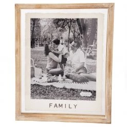 Mud Pie Large Family Glass Frame Holds A 8" X 10"