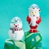Two's Company Light Up Spinning Musical Toy Snowman