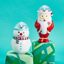 Two's Company Light Up Spinning Musical Toy Snowman