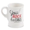 Mud Pie Teacher You Rock Gift Mug, Choose Style