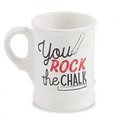 Mud Pie Teacher You Rock Gift Mug, Choose Style