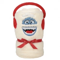 Department 56 Bumble Snow Throw Standard Made From Soft Sherpa And Coral Fleece 45x60"