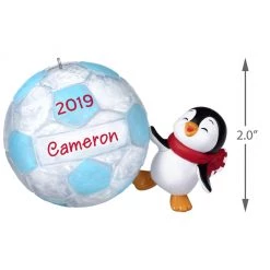 Hallmark Keepsake 2019 Soccer Star Penguin Dated DIY Personalization Ornament 7 Hallmark Keepsake 2019 Soccer Star Penguin Dated DIY Personalization Ornament