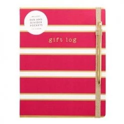 C R Gibson C.R. Gibson Gift Log With Pen