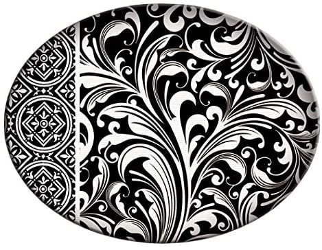 Michel Design Works Rectangular Glass Soap Dish, Black Florentine 1 Michel Design Works Rectangular Glass Soap Dish, Black Florentine