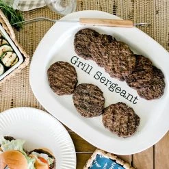 Mud Pie Grill Platter Set, 12