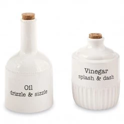 Mud Pie Oil & Vinegar Stacking Set
