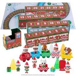 The Elf On The Shelf North Pole Advent Train (Scout Elf Not Included)