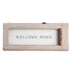 Mud Pie Welcome Home Wall Art 8 3/4" X 22 3/4"