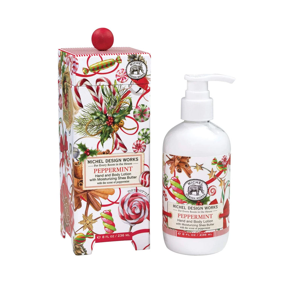 Michel Design Works Hand And Body Lotion, Peppermint 1 Michel Design Works Hand And Body Lotion, Peppermint