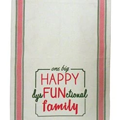 Mud Pie Dysfunctional Family Towel