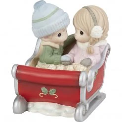 Precious Moments A Cozy Ride By Your Side Figurine 211044 , White