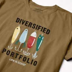 Life Is Good Mens Crusher Fishing Graphic T-Shirt, Portfolio Fatigue Green, Medium Life Is Good Products 6 Life Is Good Mens Crusher Fishing Graphic T-Shirt, Portfolio Fatigue Green, Medium Life Is Good Products