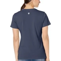 Life Is Good Womens Rocket Dog Graphic T-Shirt, Daisy Darkest Blue, X-Large Life Is Good Products