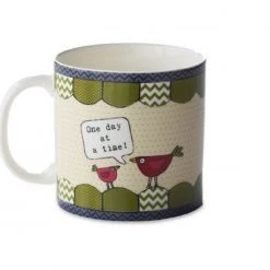 This Thing Called Family Mom Miracles Bird Porcelain Mug Coffee Cup Demdaco