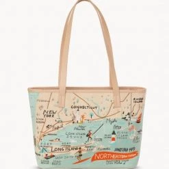 Spartina 449 North Easternharbors Emroidered Tote