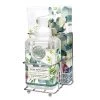 Michel Design Works Scented Foaming Hand Soap And Napkin Caddy Set, Eucalyptus & Mint