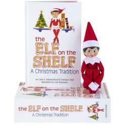 The Elf On The Shelf Girl Light, Red And White
