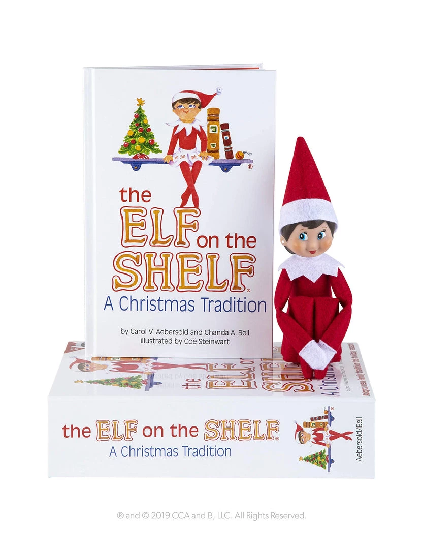 The Elf On The Shelf Girl Light, Red And White 1 The Elf On The Shelf Girl Light, Red And White