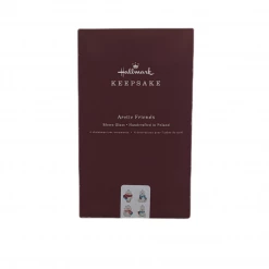 Hallmark Keepsake 2019 Mini Arctic Friends Blown Glass Ornaments, Set Of 4