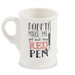 Mud Pie Teacher You Rock Gift Mug, Choose Style